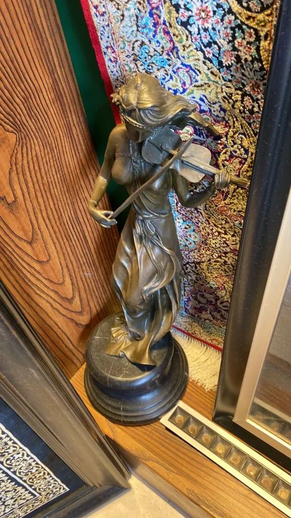 [BLO-ANT-008] تمثال راقصة الباليه - برونز - 55 سم