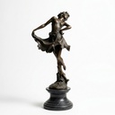 Flowing Dress Bronze Dancer Figurine