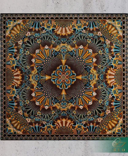 [BLO-CRP-019] Premium Silk Square - 150×150cm