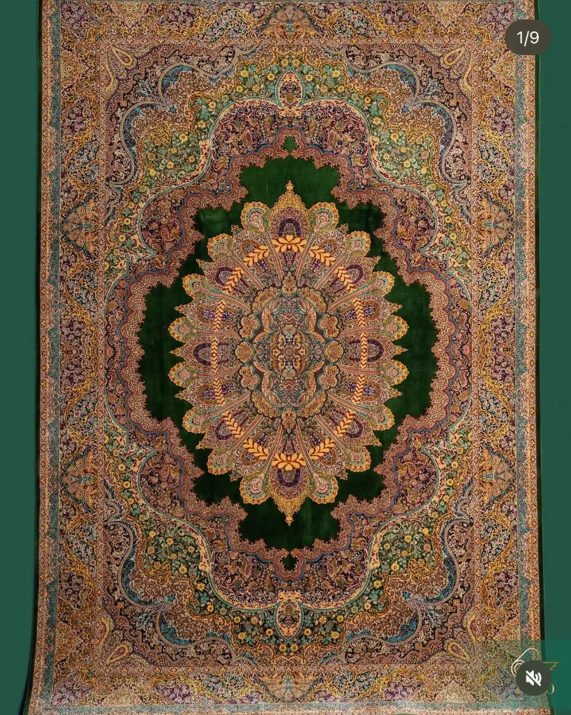 سجاد حرير فاخر - 200×300 سم