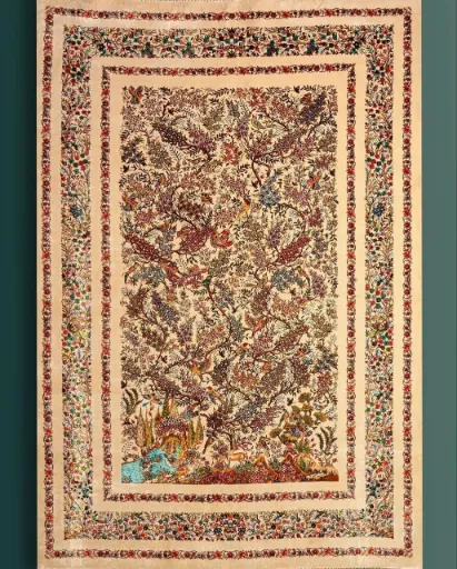 [BLO-CRP-021] سجاد حرير فاخر - 350×250 سم