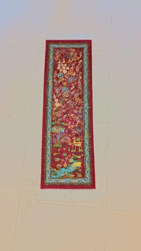 [BLO-CRP-30] Small Silk Carpet - 120×40cm