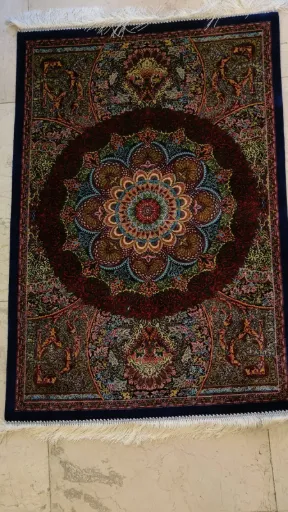 [BLO-CRP-32] Silk Carpet - 120×80cm
